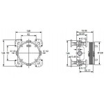 Элемент скрытого монтажа смесителя Ideal Standard Active Элемент скрытого монтажа смесителя Ideal Standard Active